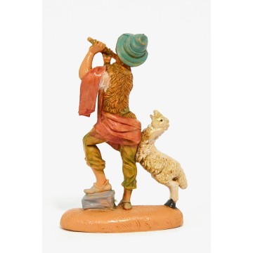 Statua Pifferaio con Pecora...