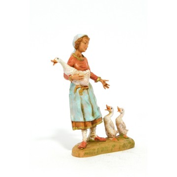 Statua Donna con Oche...