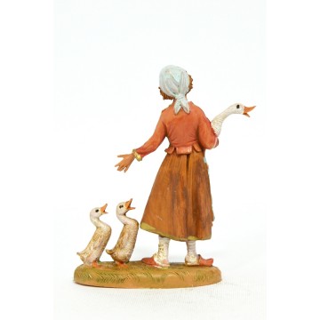 Statua Donna con Oche...