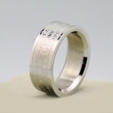 Anello Con Preghiera Ave Maria