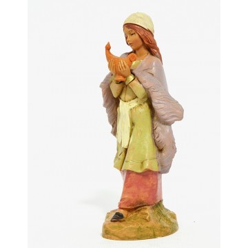 Statua Donna con Lampada in...