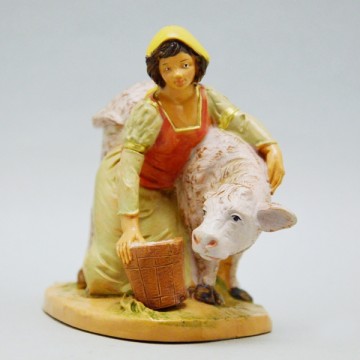 Pastorella con Mucca...