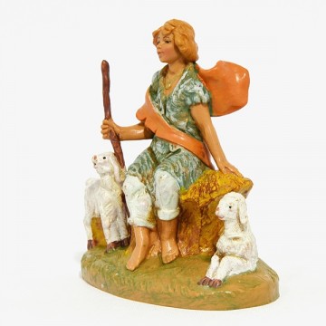 Statua Ragazzo con Pecore...