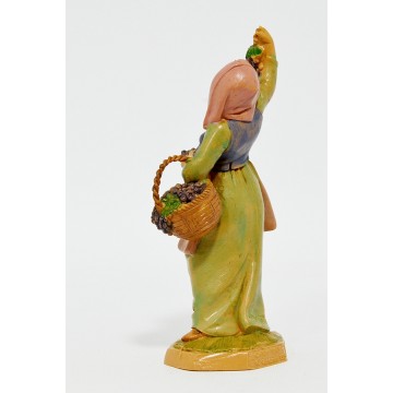 Statua Donna con Uva Fontanini