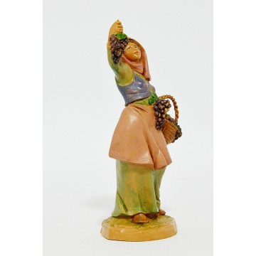 Statua Donna con Uva Fontanini