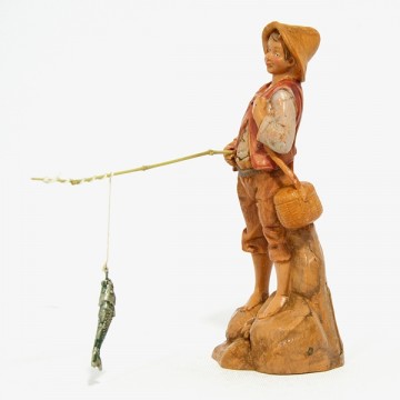 Statua Pescatore Fontanini