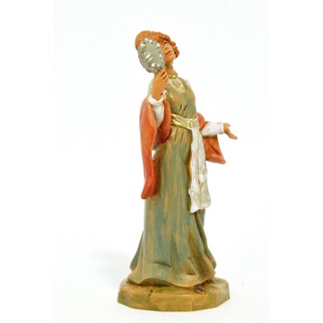 Statua Signora con Specchio...