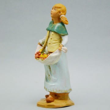 Statua Donna con Frutta...