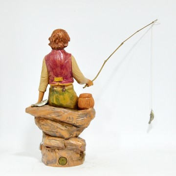 Pescatore con Canna Fontanini