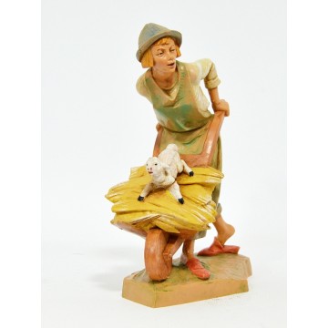 Pastore con Carriola di...