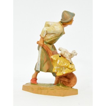 Pastore con Carriola di...