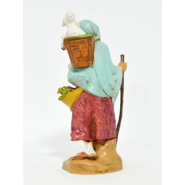 Pastorella con Bastone e...