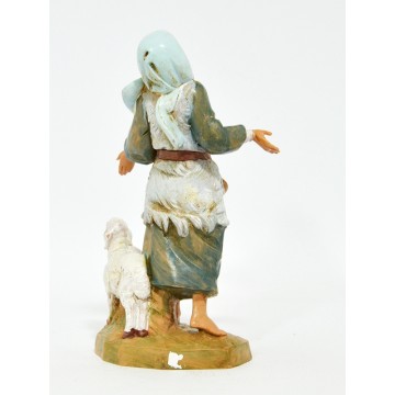 Pastorella con Agnellini...