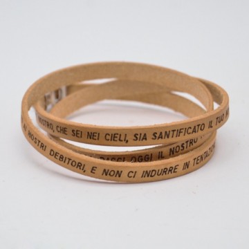 Bracciale Padre Nostro in...