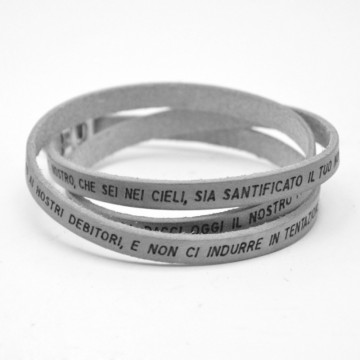 Bracciale Padre Nostro in...