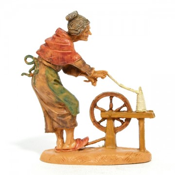 Statua Donna al Telaio...