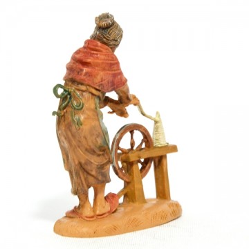 Statua Donna al Telaio...