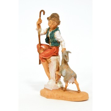 Statua Ragazzo con Capretta...