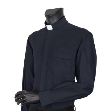 Camicia Clergy Spigata in...