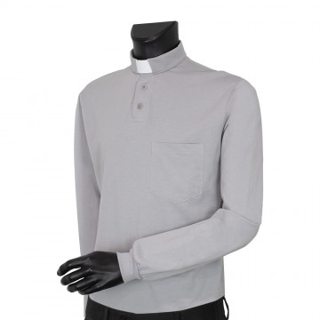 Polo Clergy Jersey Manica...