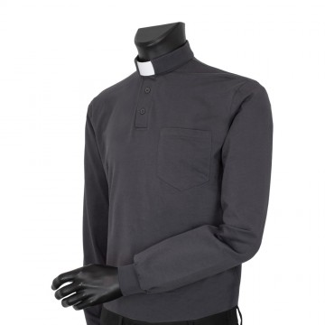 Polo Clergy Jersey Manica...