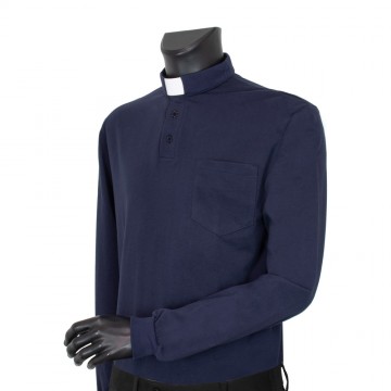 Polo Clergy Jersey Manica...