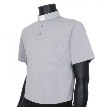 Polo Clergy Jersey Manica...