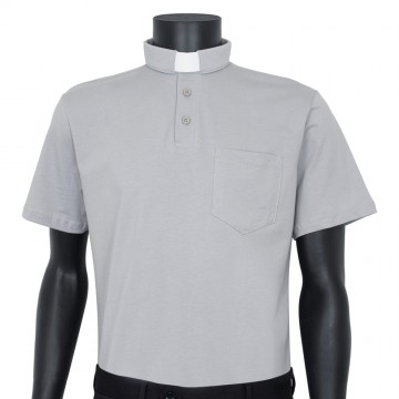 Polo Clergy Jersey Manica...