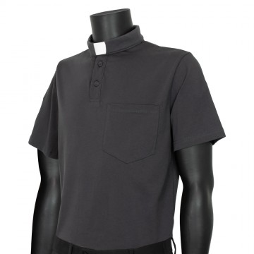 Polo Clergy Jersey Manica...