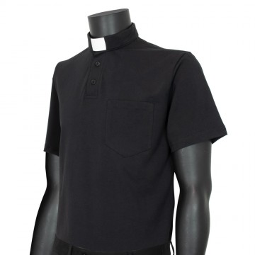 Polo Clergy Jersey Manica...