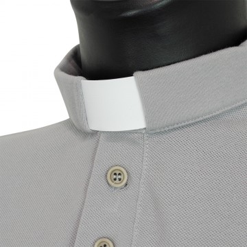 Polo Clergy Piquet Manica...