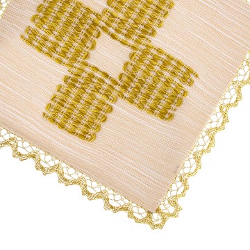 Palla Copricalice Avorio e Oro