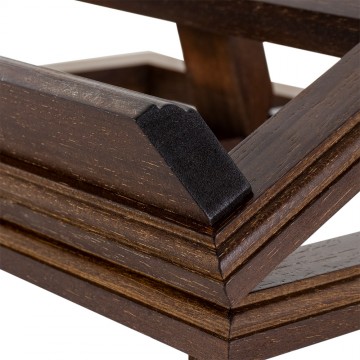 Leggio da Mensa in Legno Scuro