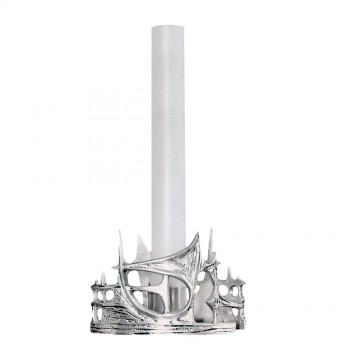 Candeliere in Ottone Argento