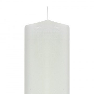 Cero Bianco per Altare 18x6 cm