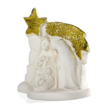 Capanna in Resina con Natività