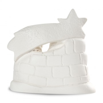 Capanna in Resina con Natività