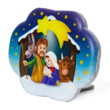 Magnete Natalizio con Natività