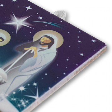 Piastrella con Natività...