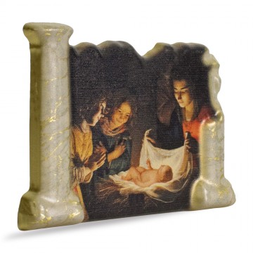 Magnete Natalizio con Natività