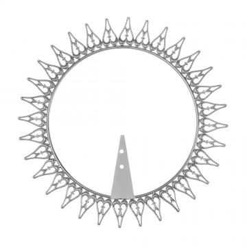 Raggiera Ottone Argentato