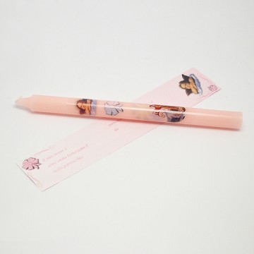 Candela Battesimo Colorata