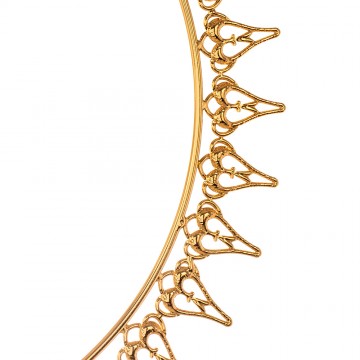 Raggiera in Ottone Dorato