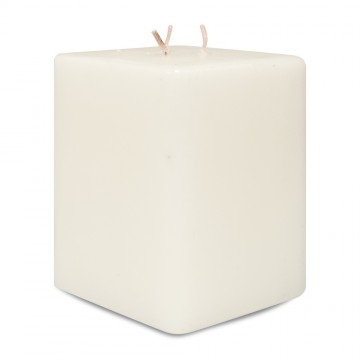 Cubo in Cera Bianca h 12 cm