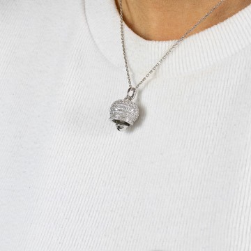 Collana in Argento Amen...