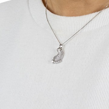 Collana AMEN Pendente Piede...