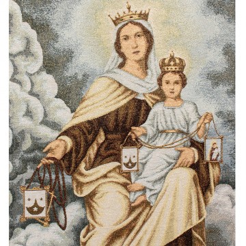 Copri Ambone Ricamo Madonna...