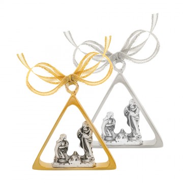 Mini Presepe in Metallo con...