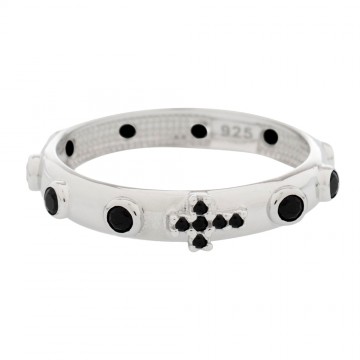 Anello Rosario con Zirconi...