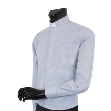 Camicia Clergyman in Cotone...
